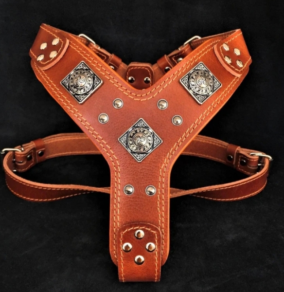 Eros Brustgeschirr braun